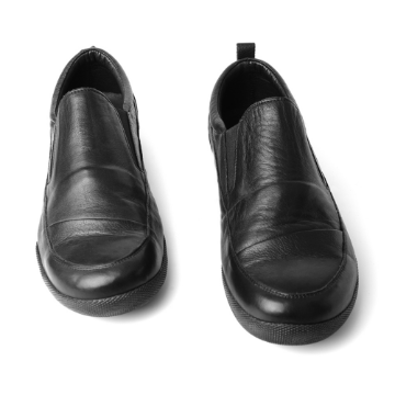 Black Sporty slip-ons/Casual loafers